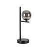 BORDSLAMPA LISIB - kromfärg/svart, Romantik / Lanthus, metall/glas (13/12/36,5cm) - Mömax