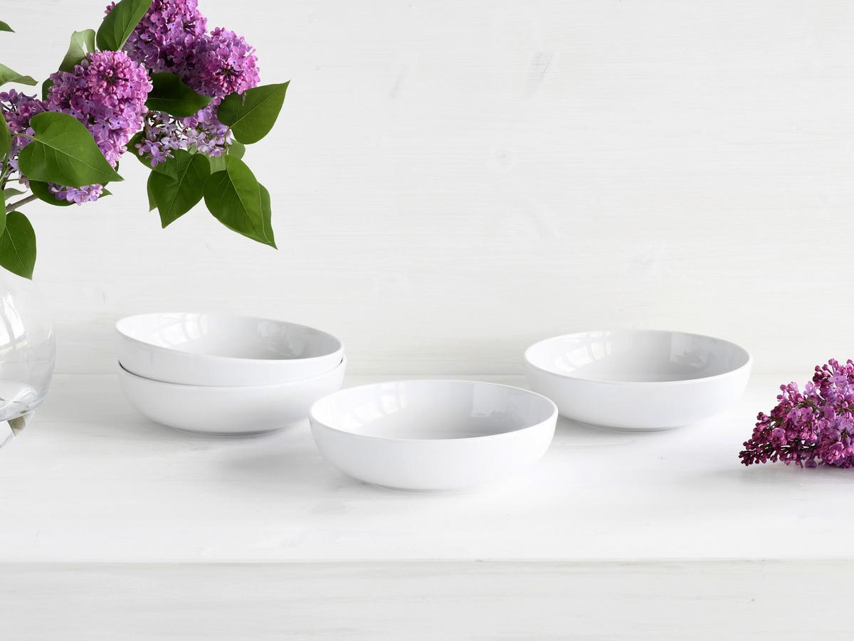 Set Posod All Round, 4-Delni - bela, Design, keramika (21cm) - Creatable