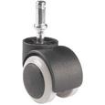Drehstuhlrolle Filo - Schwarz/Grau, Basics, Kunststoff/Metall Drehstuhlrolle Filo - Schwarz/Grau, Basics, Kunststoff/Metall