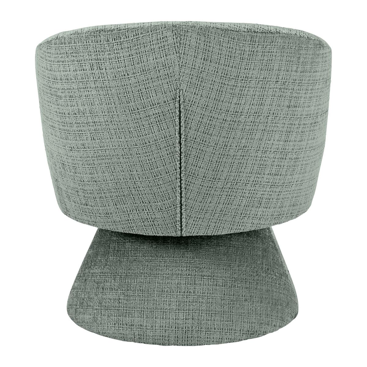 Drehsessel Maja Chenille Hellgrün - Hellgrün, MODERN, Holz/Textil (70/75/68cm) - Mömax