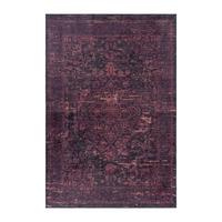 Flachwebeteppich Fiesta Rot/Schwarz ca. 160x230cm - Rot/Schwarz, Design, Textil (160/230cm) - Novel