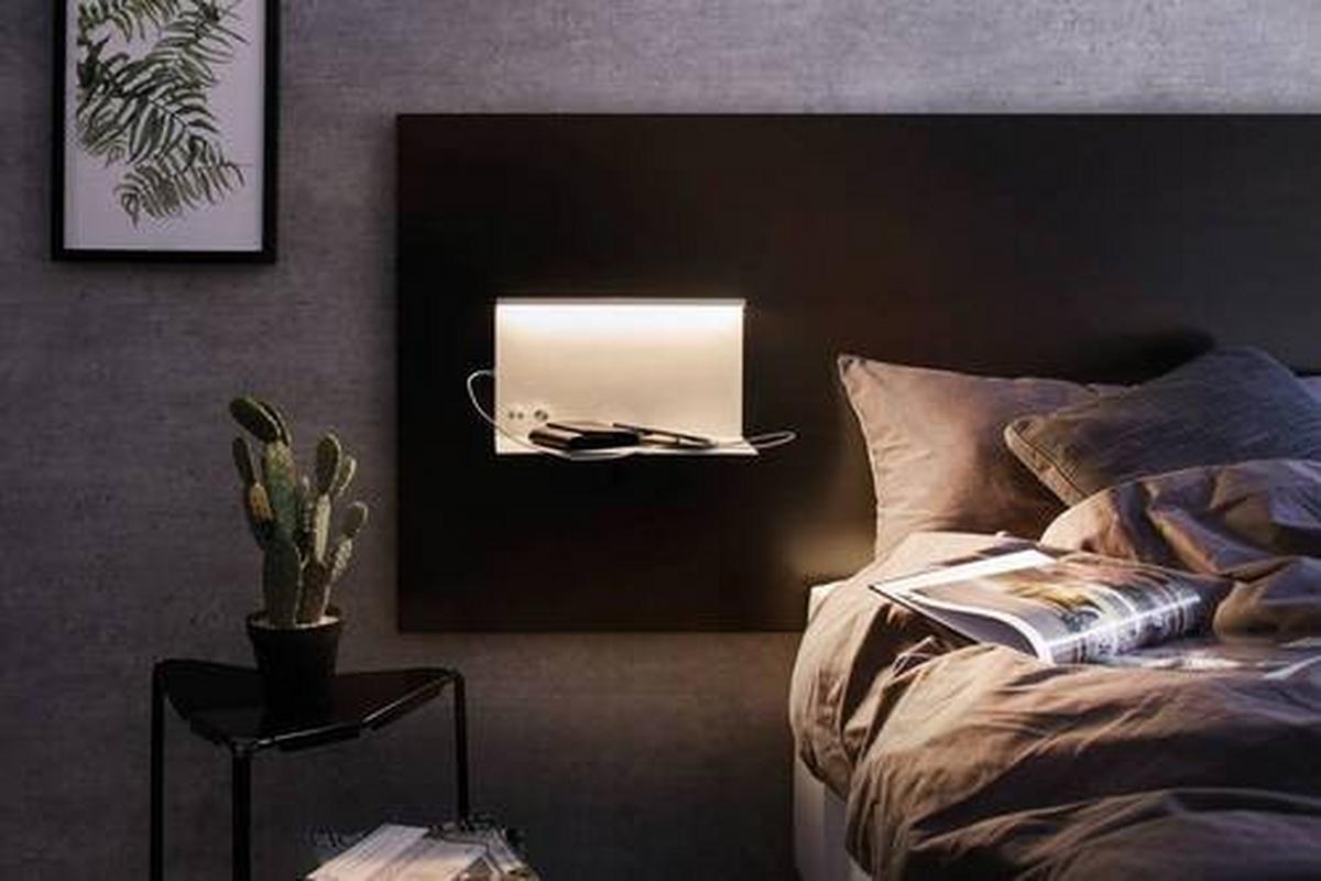 LED-Wandleuchte Jarina in Weiß max. 4,5/1,6 Watt - Weiß, Design, Metall (35/20cm) - Paulmann