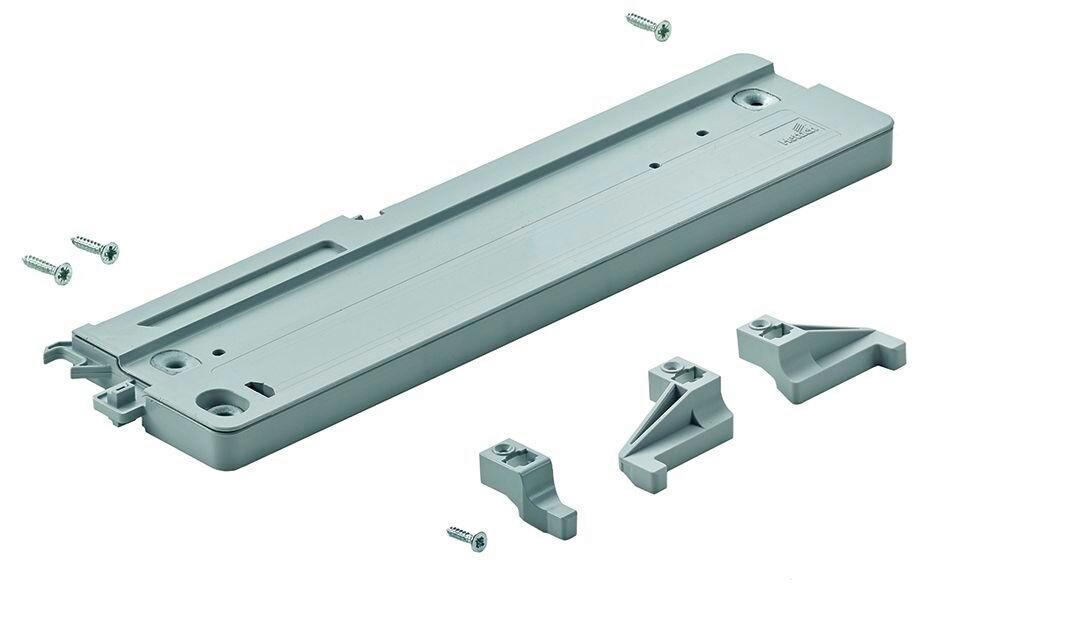 Blažilec Za Vrata Silent System Ii - siva, Basics, umetna masa (26,9/8,3cm) - Mömax