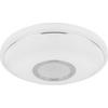 LED-DECKENLEUCHTE ROSS -AKT- - Weiß, KONVENTIONELL, Kunststoff/Metall (40/9cm) - Mömax