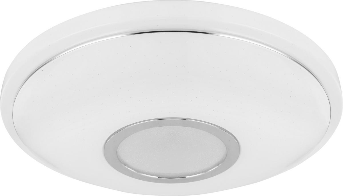 LED-Deckenleuchte Ross max. 16 Watt - Weiß, KONVENTIONELL, Kunststoff/Metall (40/9cm) - Premium Living
