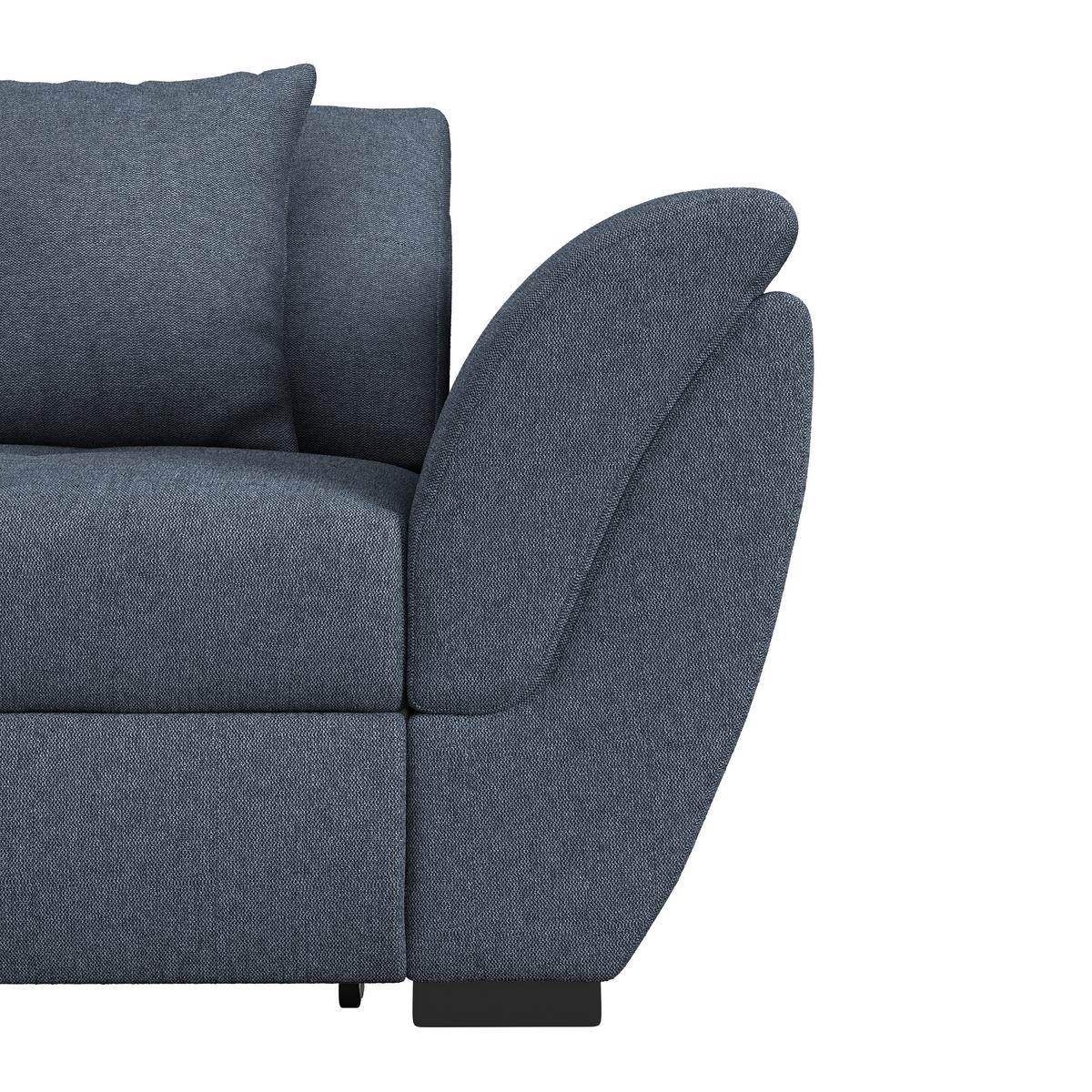 Coltar Berisso - albastru închis, Design, textil (187/278cm) - Mömax