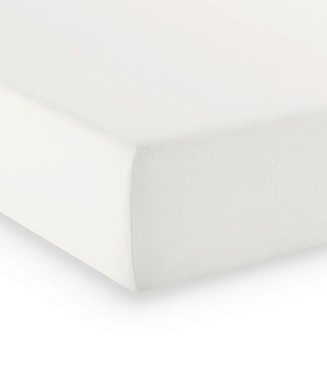 Topper-fixleintuch Q 4000 20 - Ecru, Basics, Textil (120/200-210cm) - Fleuresse