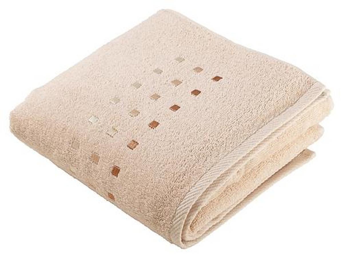 RĘCZNIK QUATTRO - beżowy, Basics, tkanina (50/100cm) - Esposa
