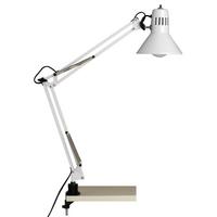 Klemmleuchte Hobby Weiß max. 40 Watt - Weiß, KONVENTIONELL, Metall (17/70cm) - Brilliant