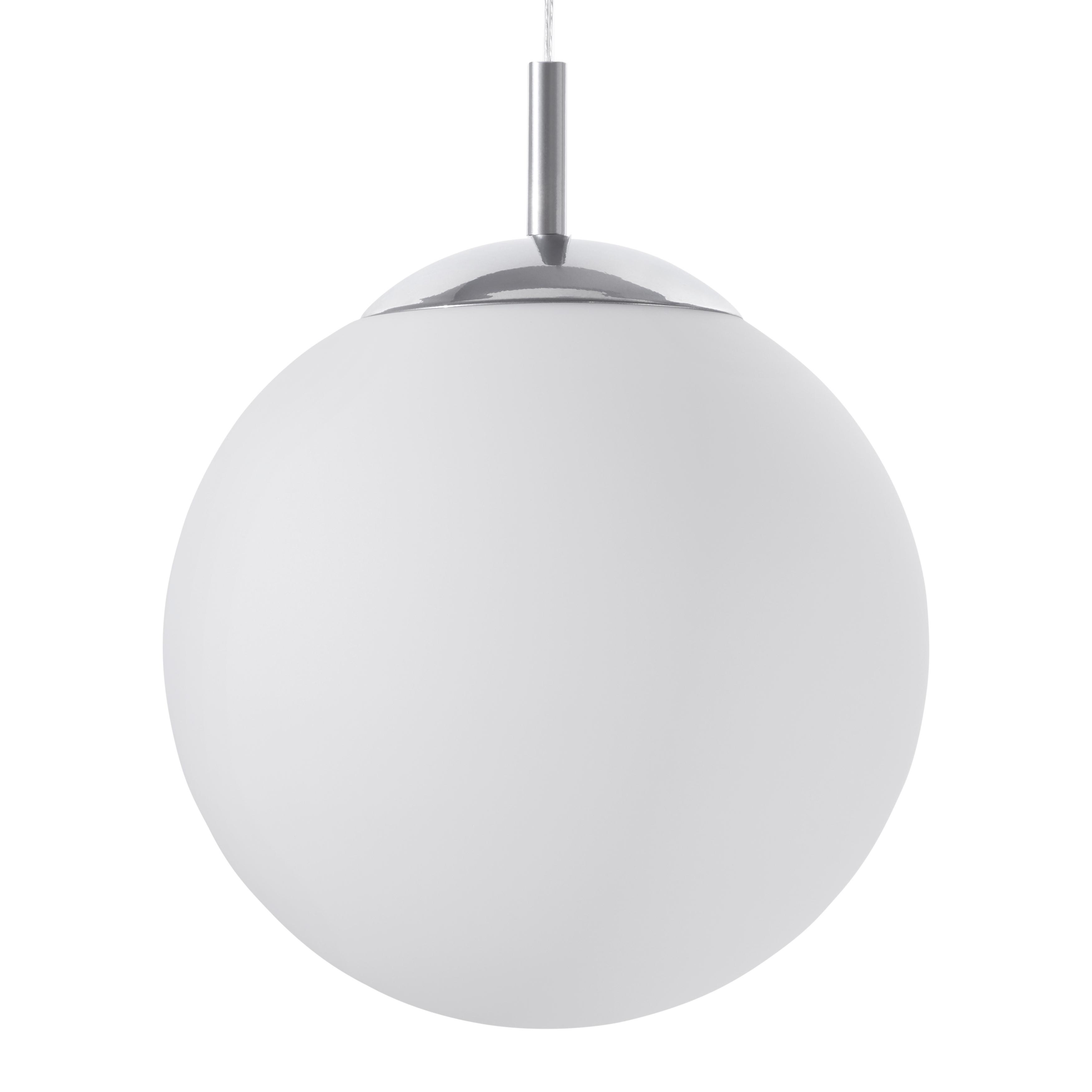Hängeleuchte Balla max. 60 Watt - Opal, KONVENTIONELL, Glas/Metall (30/32cm) - Mömax modern living