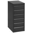 Container in Schwarz - Schwarz, Metall (28/67/41cm) - MÖMAX modern living