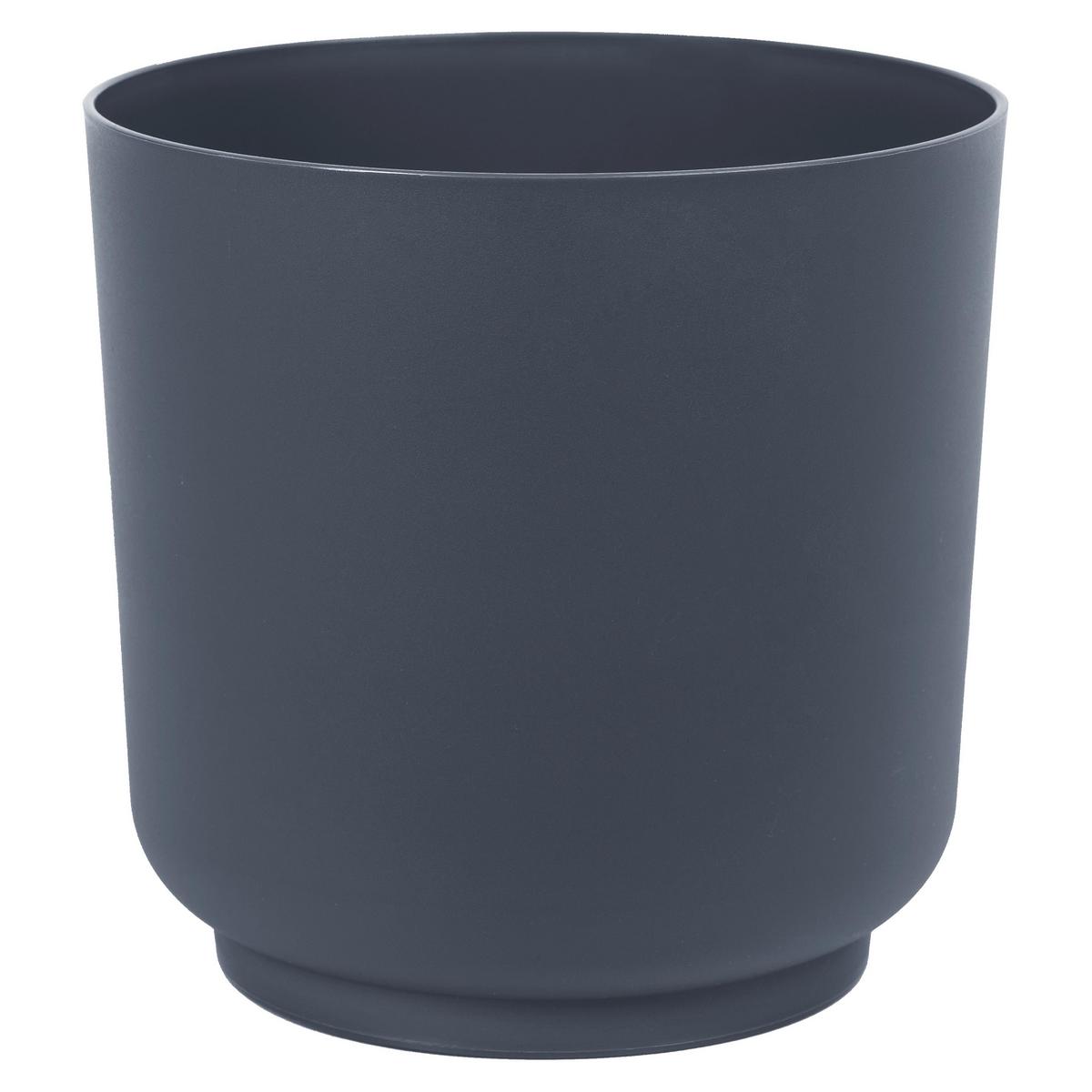 Kaspó Siena Eco Recycled 13 - antracit, Konventionell, műanyag (13/12,5cm) - Mömax
