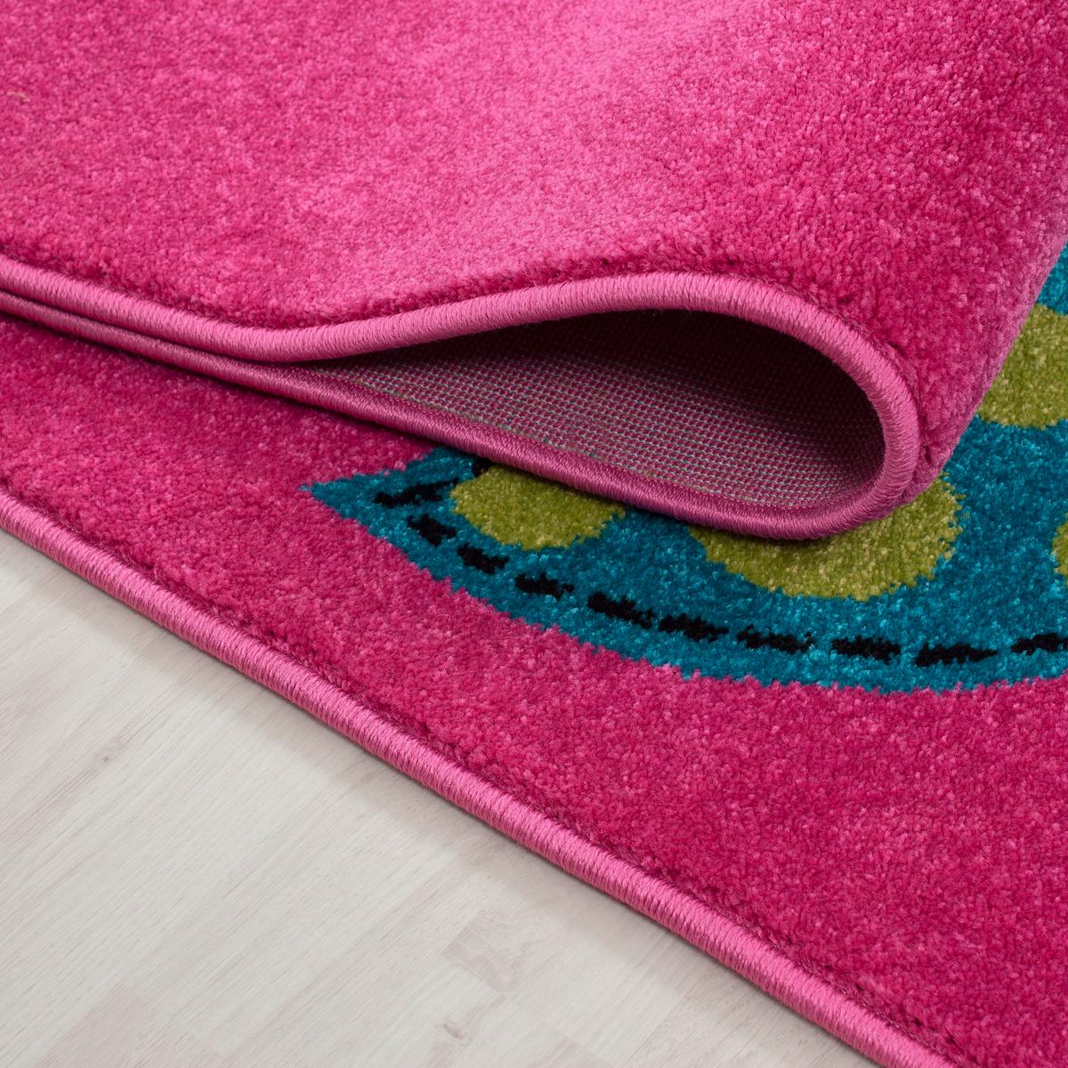 Kinderteppich Kids Violett ca. 140x200cm - Violett, Trend, Textil (140/200cm) - Ben'n'jen