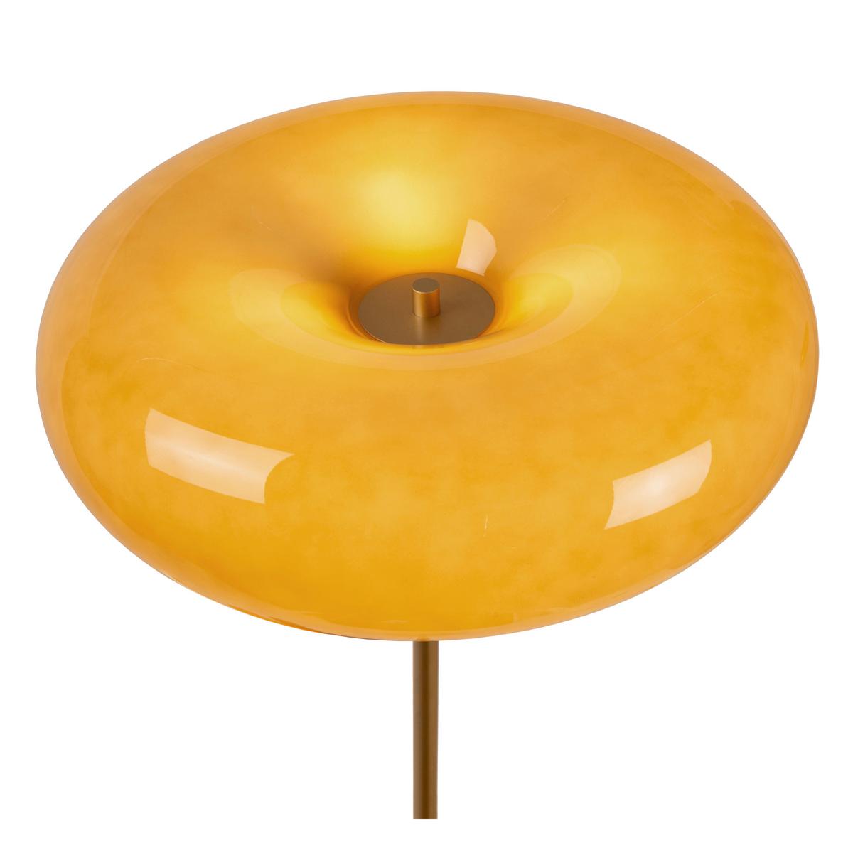 LAMPA STOJĄCA 10525/01/53 SENTINO - brązowy/żółty, Konventionell, szkło (40/40/150cm) - Lucide