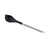 Lingură de gătit Luca - argintiu/negru, Konventionell, plastic/metal (6/35cm) - Mömax