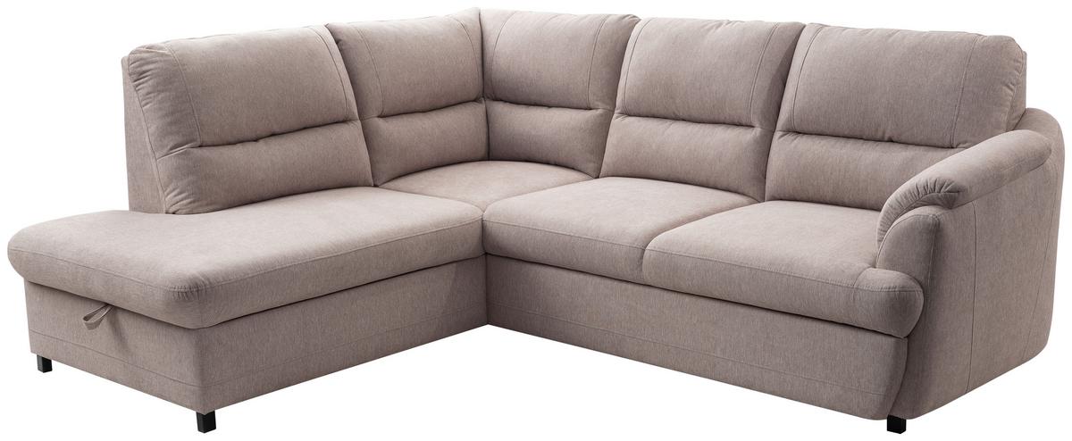 Canapea modulara GUSTO - grej, Basics, textil (200/240cm) - Modern Living