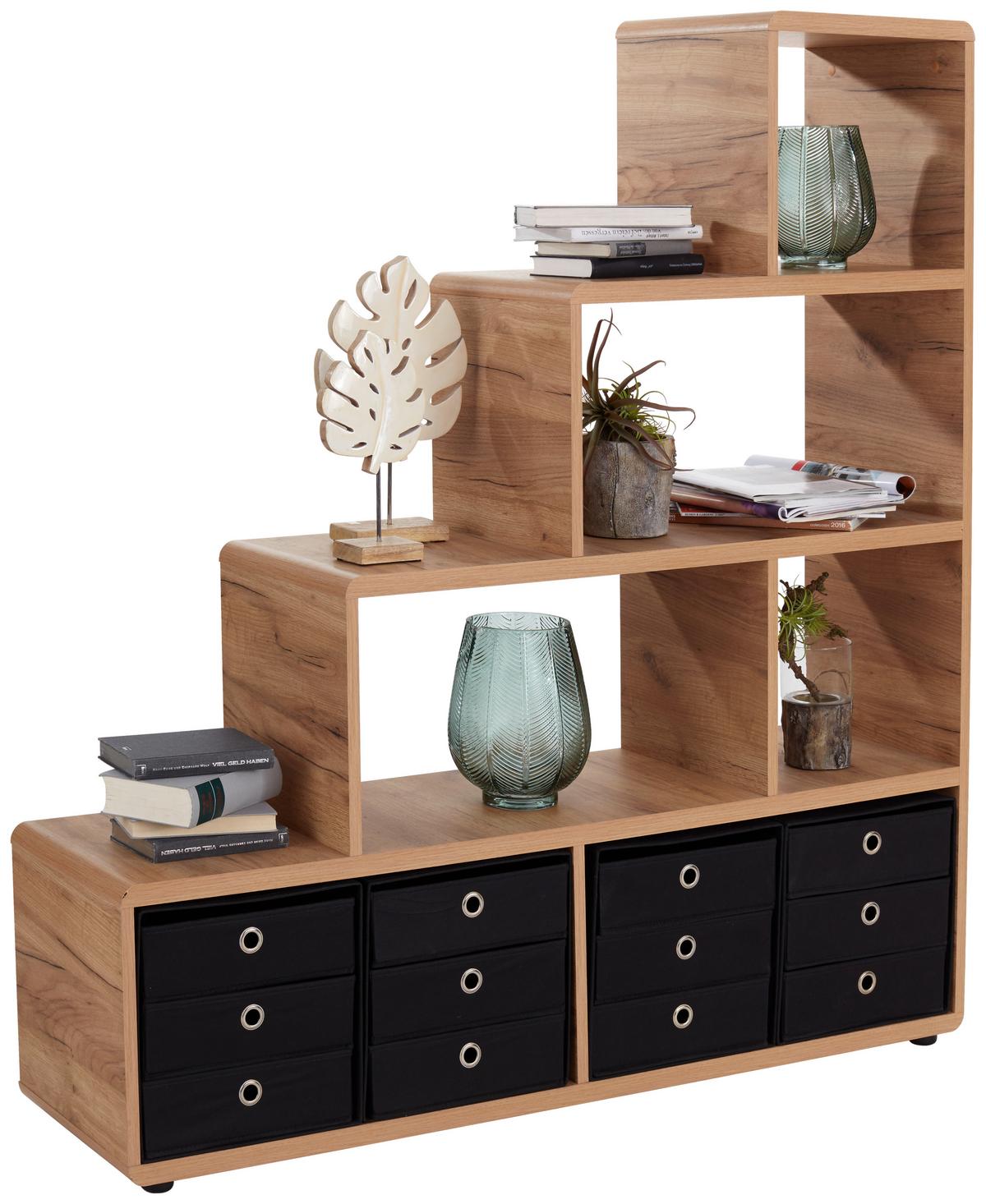 Etajeră Fontana FTR01 - stejar Artisan, Modern (138,5/148/35cm) - Modern Living