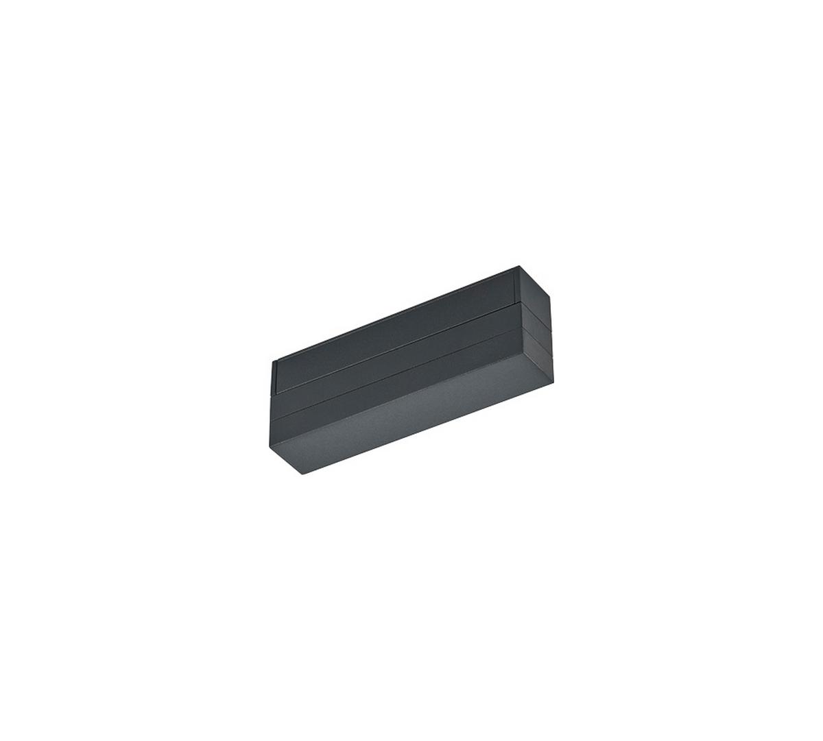 Schienensystem-Einspeiser Duoline Schwarz - Schwarz, Design, Kunststoff (13,5/3/5cm) - Trio Leuchten