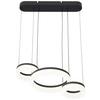 LED-HÄNGLAMPA GUTZI - svart, Modern, metall/plast (40cm)