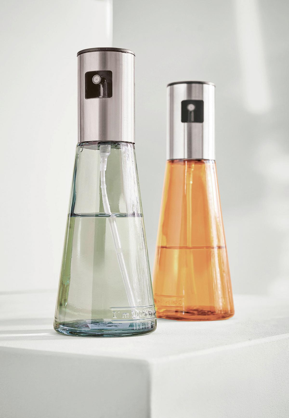 Ölflasche Penda Oil Spray Orange ca. 0,26l - Orange, Basics, Glas (7/20cm) - FYNCH-HATTON