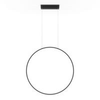 Led-hängeleuchte Lp-999/1w Bk Mirror - Schwarz, Design, Metall (120/60/5cm)