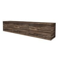 Lowboard Neon Tv-Möbel - Nussbaumfarben, Design, Holzwerkstoff (160/35/32cm) - Livetastic