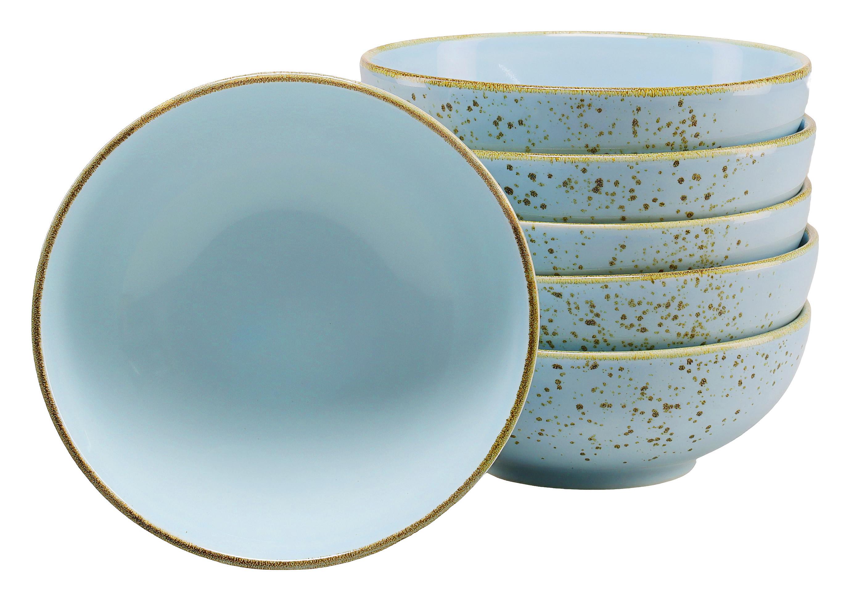 Schüsselset 22069 Nature Collection - Pastellblau, Trend, Keramik (16,5cm) - Creatable