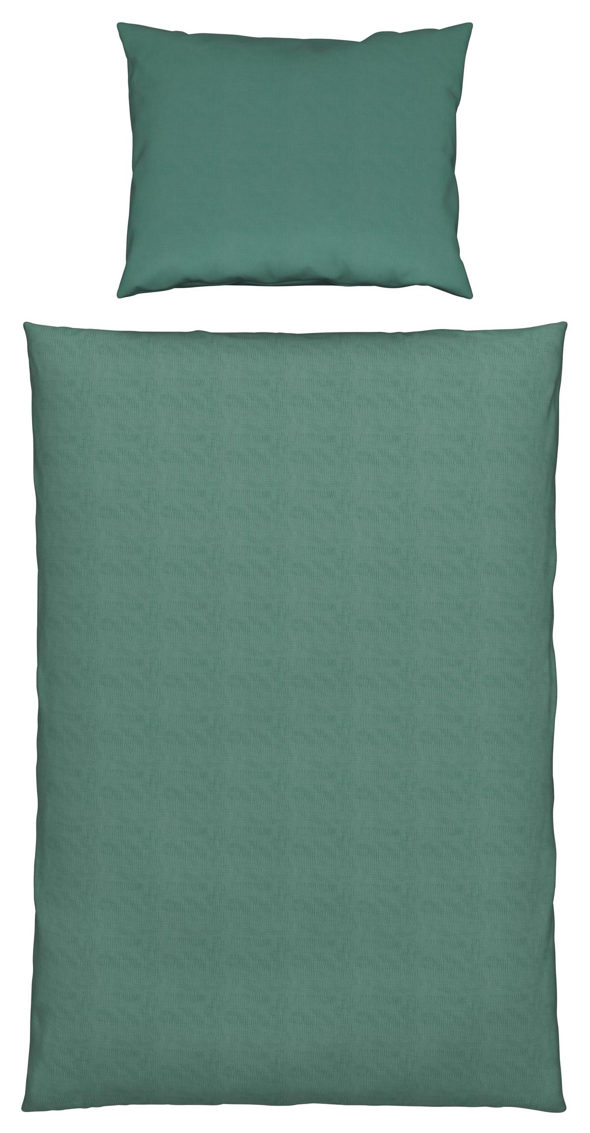 Ágyneműhuzat-garnitúra Melissa - zöld, Modern, textil (140/200cm) - Modern Living
