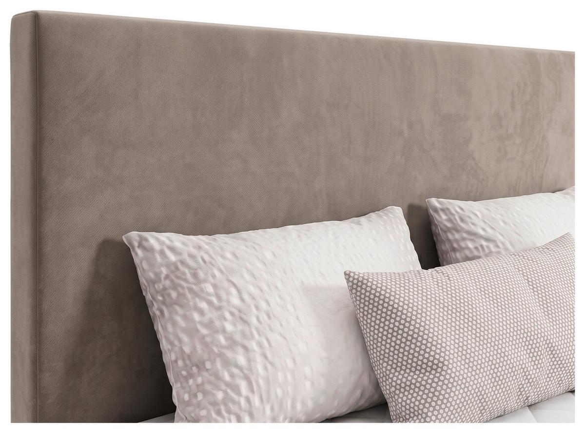 Boxbett Jupiter Plus Beige ca. 140x200cm - Beige/Schwarz, KONVENTIONELL, Holz/Kunststoff (140/200cm) - Based