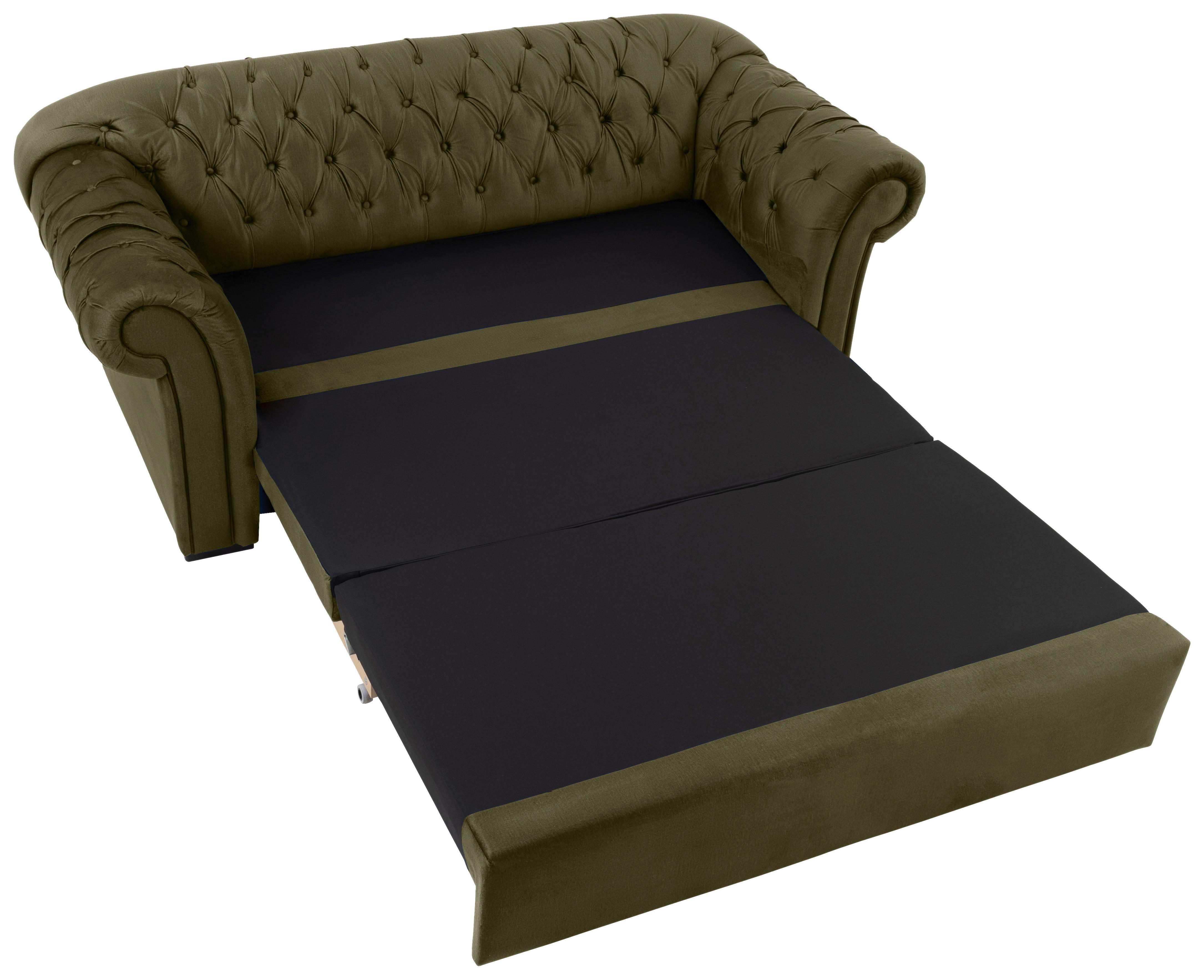CANAPEA EXTENSIBILĂ CUPIDO - măsliniu, Design, textil (213/86/99cm) - Mömax