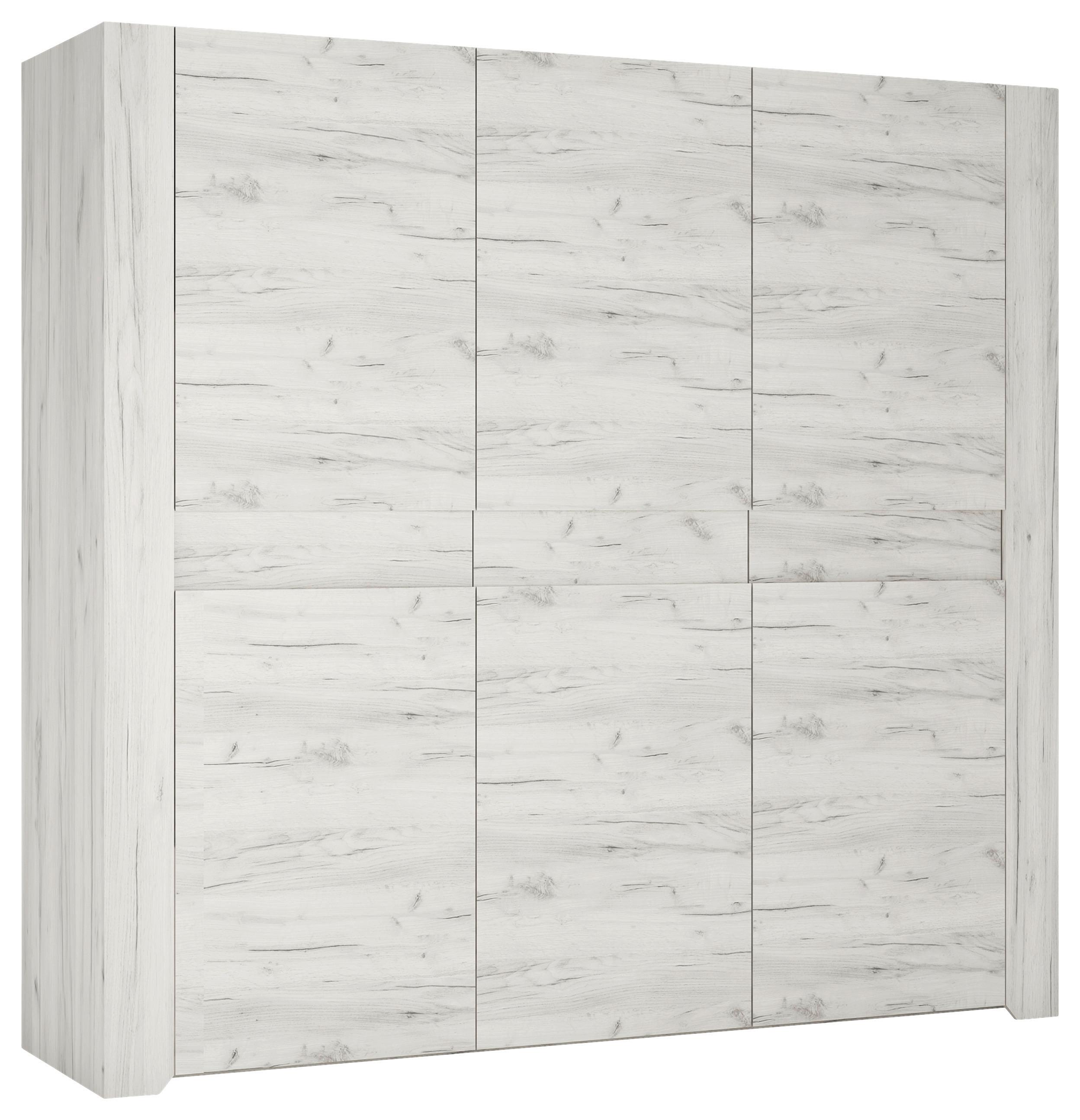 Ormar S Klasičnim Vratima Angel - boje hrasta, Moderno, drvni materijal (220,1/207,5/60cm)