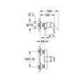 Zuhany Csaptelep Grohe Start Loop - Króm, modern, Fém (15/14,5/23,5cm) - Grohe Zuhany Csaptelep Grohe Start Loop - Króm, modern, Fém (15/14,5/23,5cm) - Grohe
