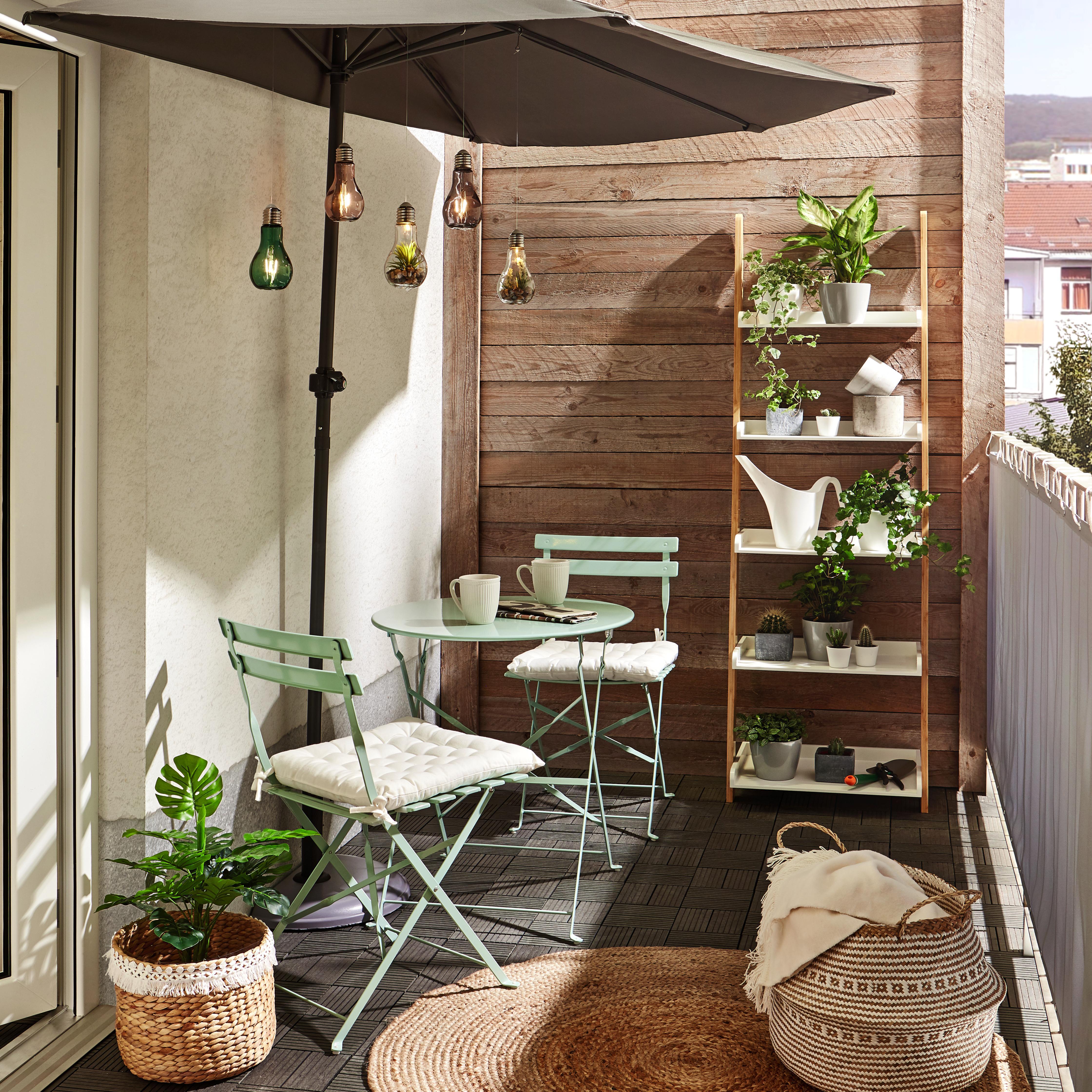 Sonnenschirm Prag in Anthrazit - Anthrazit/Alufarben, Kunststoff/Textil (250/225/125cm) - Modern Living