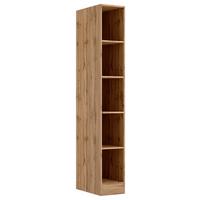 Regal Meran ca. 30x200x60 cm Eiche Wotan - Eiche Wotan, LIFESTYLE, Holzwerkstoff (30/200/60cm) - Held