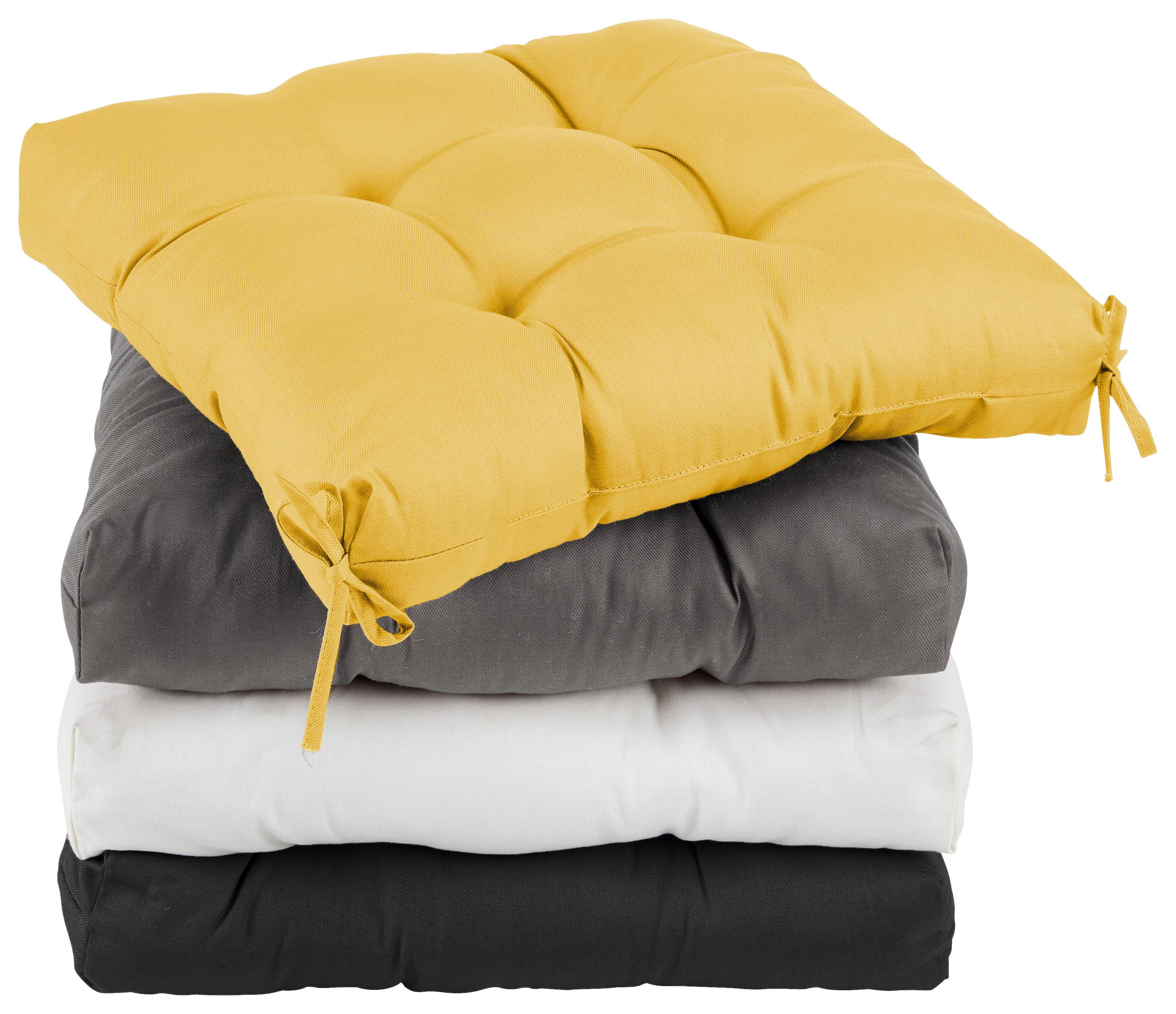 SITTKUDDE ELLI - vit, Klassisk (40/40/7cm) - Mömax