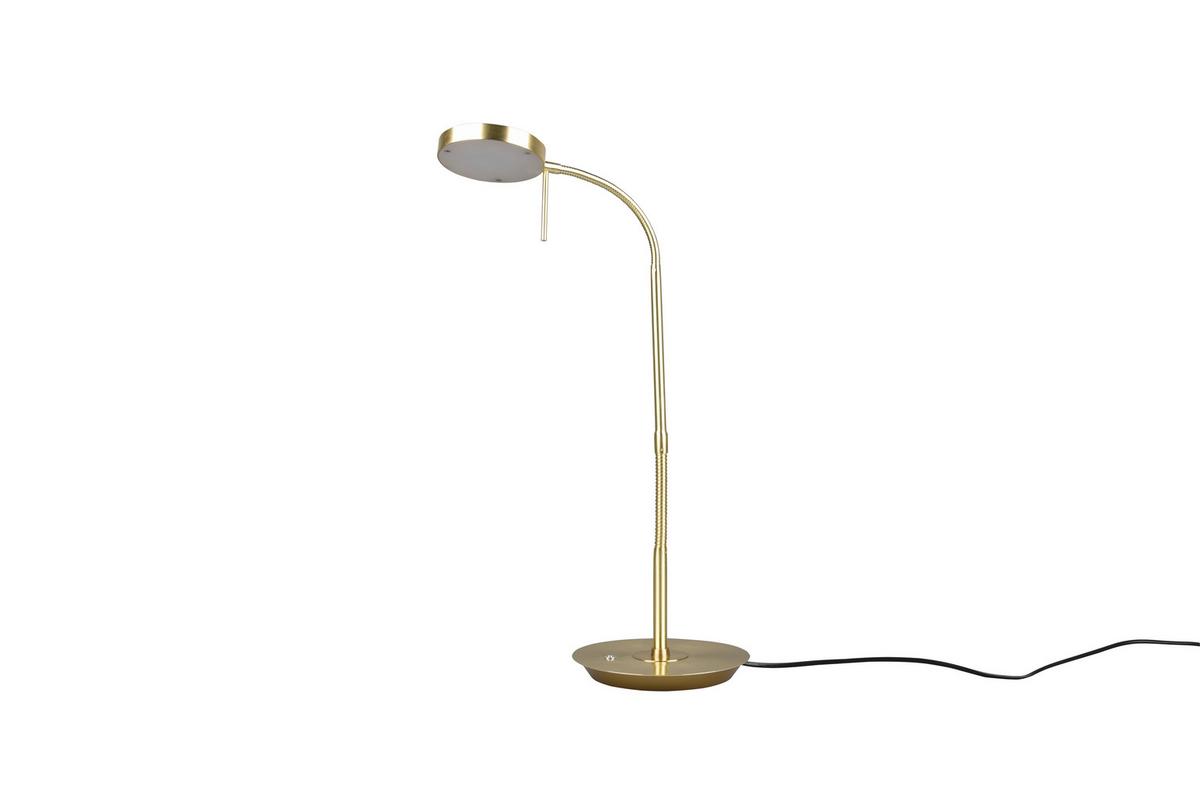 LED-Schreibistischleuchte Monza Gold max. 12 Watt - Basics (46/19/57cm) - Trio Leuchten