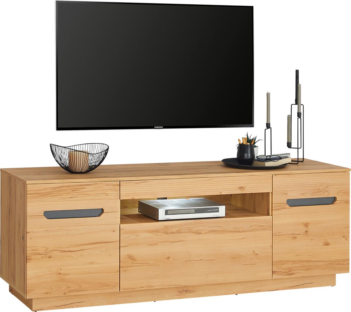 Tv-element Alana Crenata Dekor - Moderno, umetna masa/leseni material (176,6/64,9/50cm) - Mömax