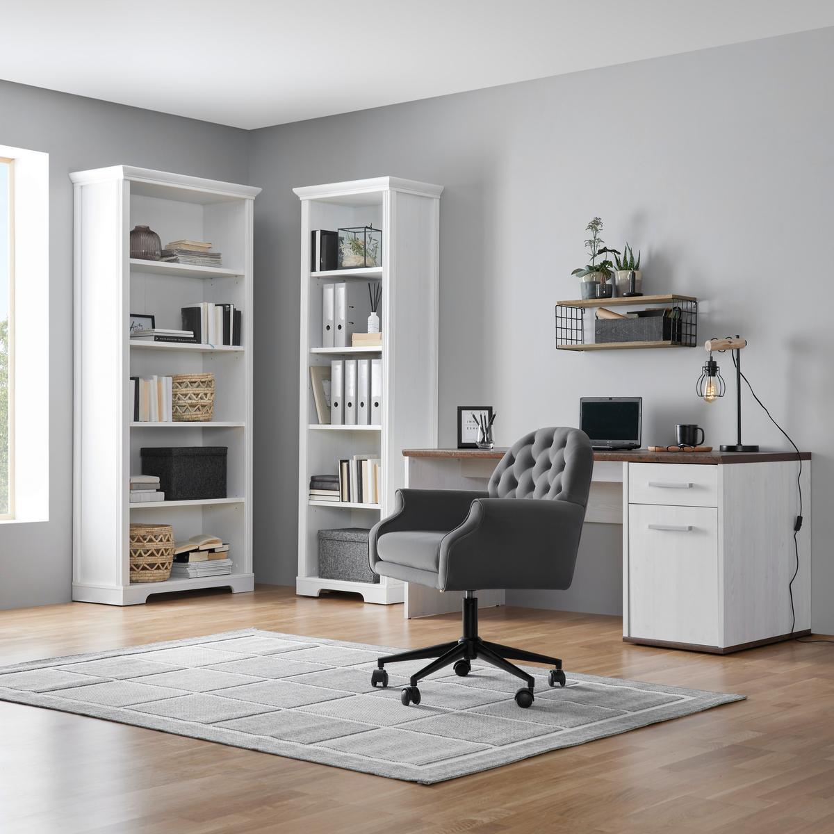 Regal in Pinienfarben - Pinienfarben, Romantik / Landhaus (65/204/41cm) - Zandiara