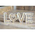 LED-Dekoleuchte Love, max. 0,06 Watt - ROMANTIK / LANDHAUS, Holz/Kunststoff (34/3,2/9cm) LED-Dekoleuchte Love, max. 0,06 Watt - ROMANTIK / LANDHAUS, Holz/Kunststoff (34/3,2/9cm)