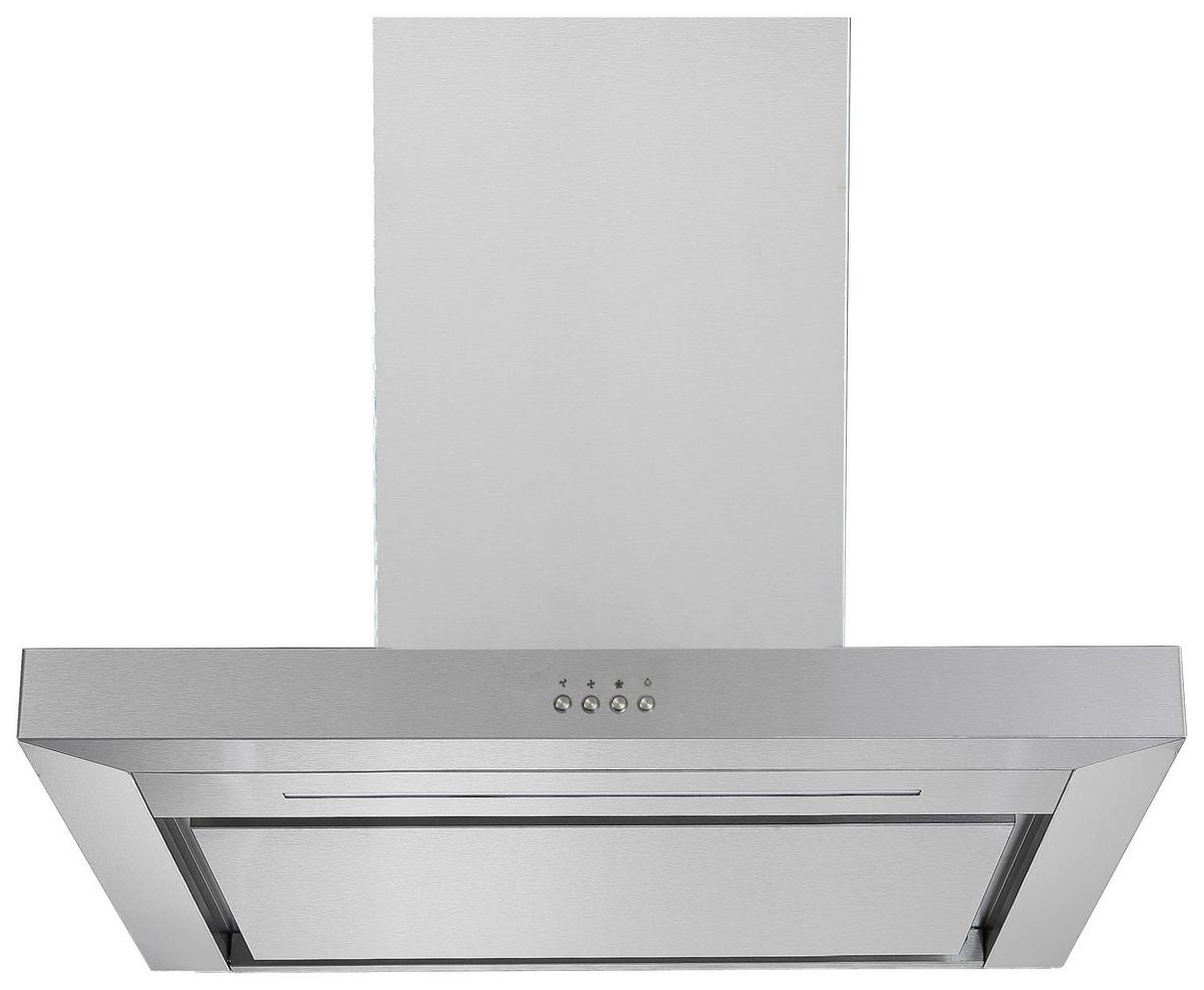 Dunstabzugshaube T1-60 Edelstahlfarben - Edelstahlfarben, Trend, Metall (60/104,80/50cm) - PKM
