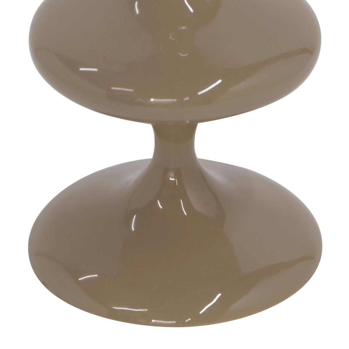 Stabkerzenhalter Laureen Beige - Beige, Basics, Metall (11/19,5/11cm)