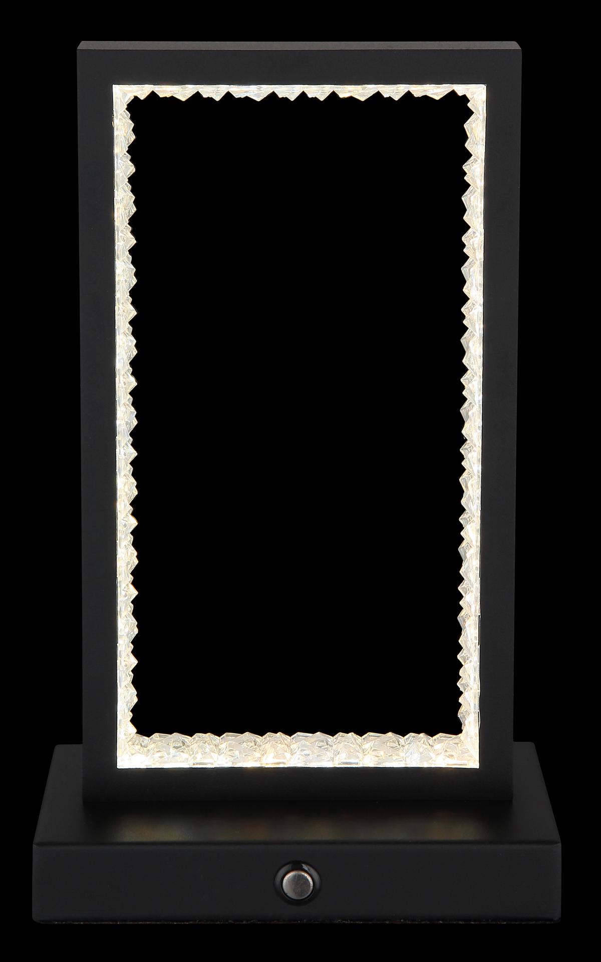 Namizna Svetilka Za Polnjenje Samega - črna/prozorno, Design, kovina/umetna masa (14/7,5/23cm) - Globo