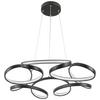 LED-HÄNGLAMPA CRONO -AKT- - svart, Romantik / Lanthus, metall/plast (70/70/120cm) - Premium Living
