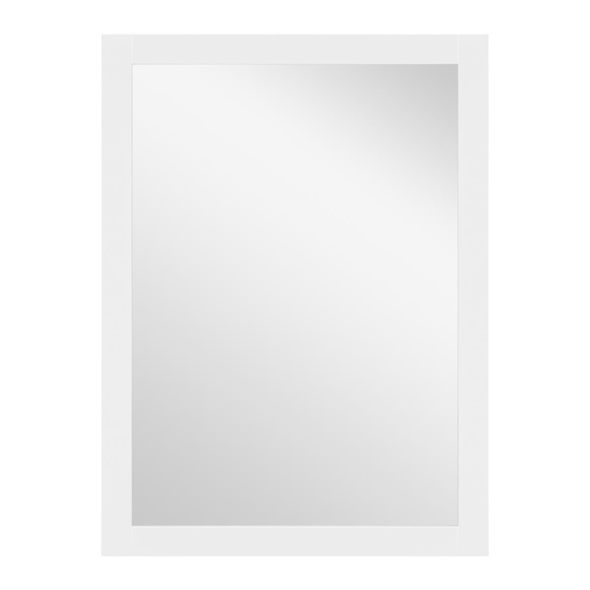 LUSTRO RICO - biały, Modern, drewno/szkło (58/78/1,5cm) - Bessagi Home