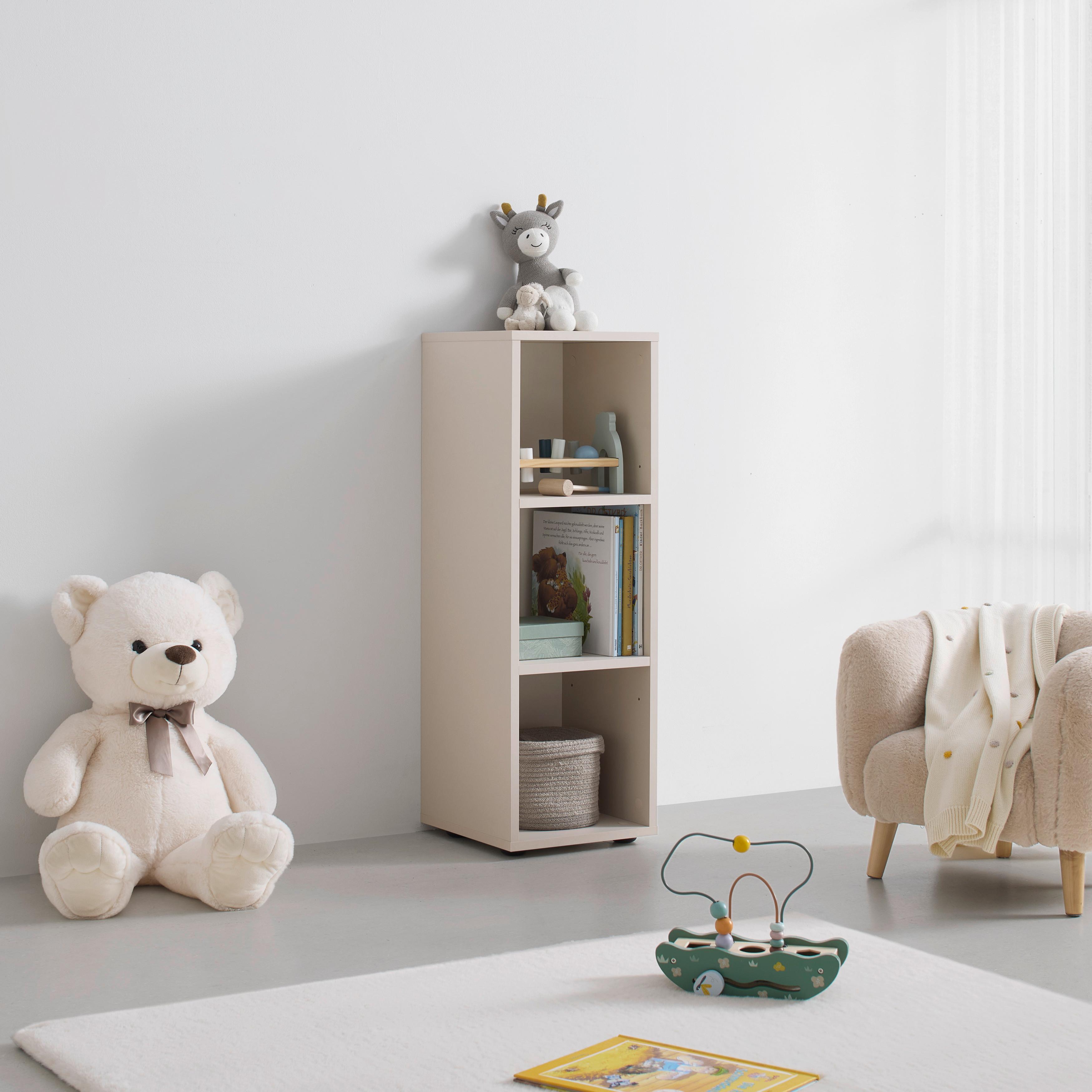 Regal Dolce Bambino Kaschmirfarben - Kaschmir, KONVENTIONELL, Holzwerkstoff (30/91/32cm) - Roba
