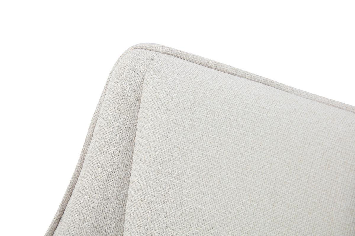 STUHL-SET HELEN - Creme/Schwarz, Modern, Textil/Metall (56/91/63cm) - MID.YOU