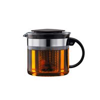 Teekanne Bodum-Bistro Nouveau Schwarz ca. 1l - Schwarz, KONVENTIONELL, Glas (14/13/16cm) - Bodum
