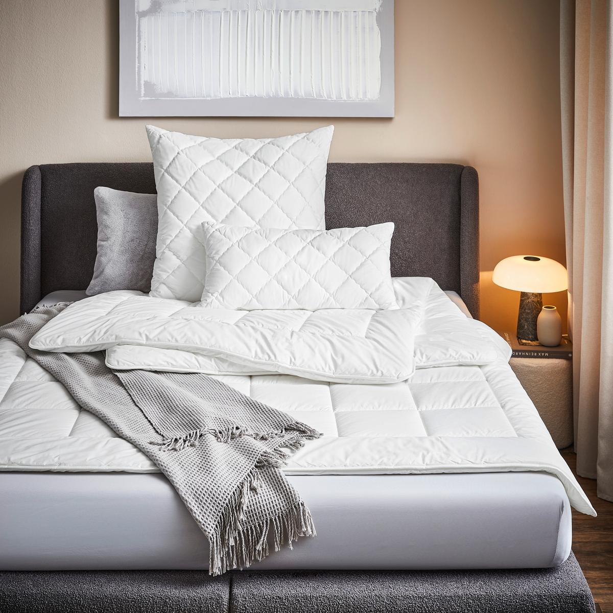 KOŁDRA CAŁOROCZNA ALCANDO UNO - szampanowy, Basics, tkanina (135/200cm) - Billerbeck