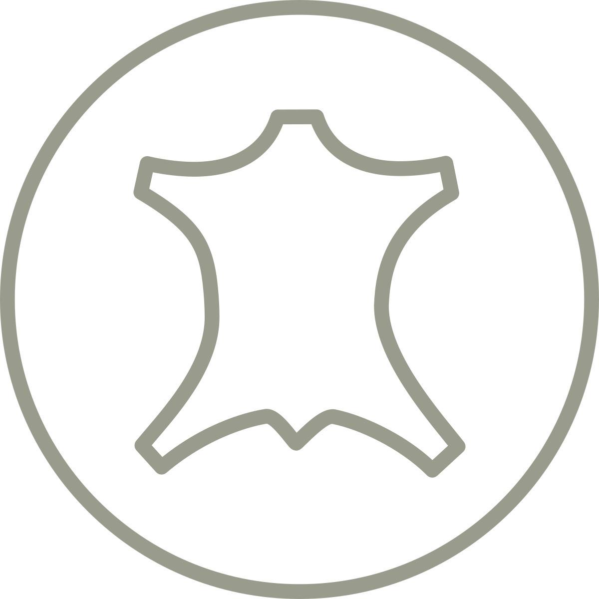 2-Sitzer-Sofa Venezuela aus Echtleder - Hellbraun/Alufarben, Lifestyle, Leder (205/83/45/100cm) - Premium Living