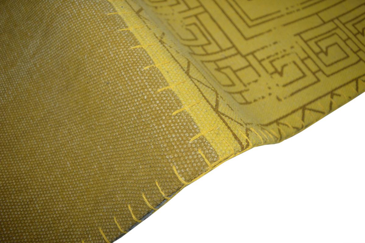 Flachwebeteppich Lyrical 210 Multi/gelb 160x230 - Gelb/Multicolor, Basics, Textil (160/230cm) - Kayoom